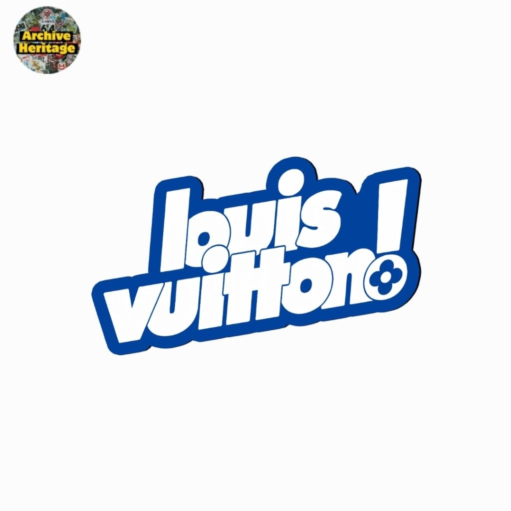 

sticker L0uis Vuitt0n fan art graphics streewear stiker