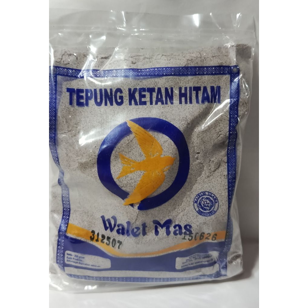

tepung ketan hitam walet mas 250 gram