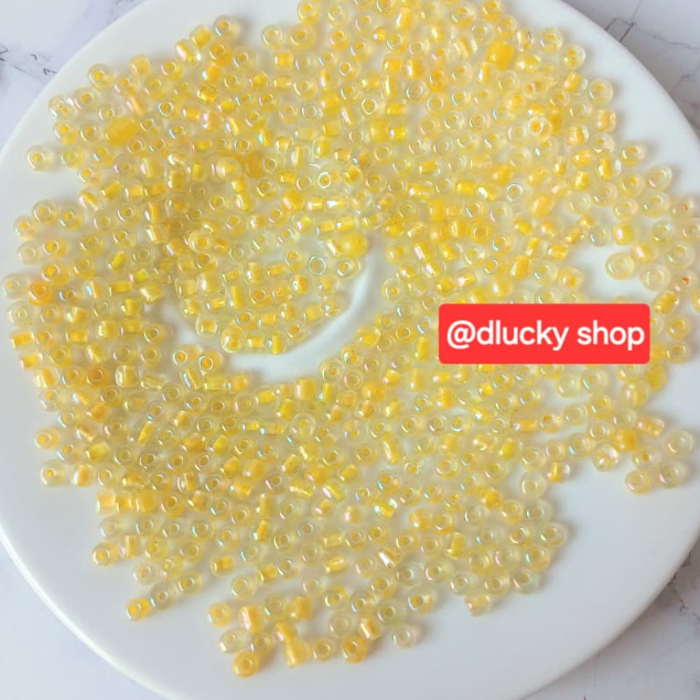 Payet pasir mote manik manik pasir jepang kebaya ukuran 4 mm per 15 gram