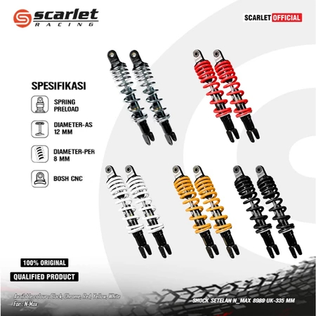 Scarlet Racing - Shock Shockbreaker STLN 8989 Nmax N-Max