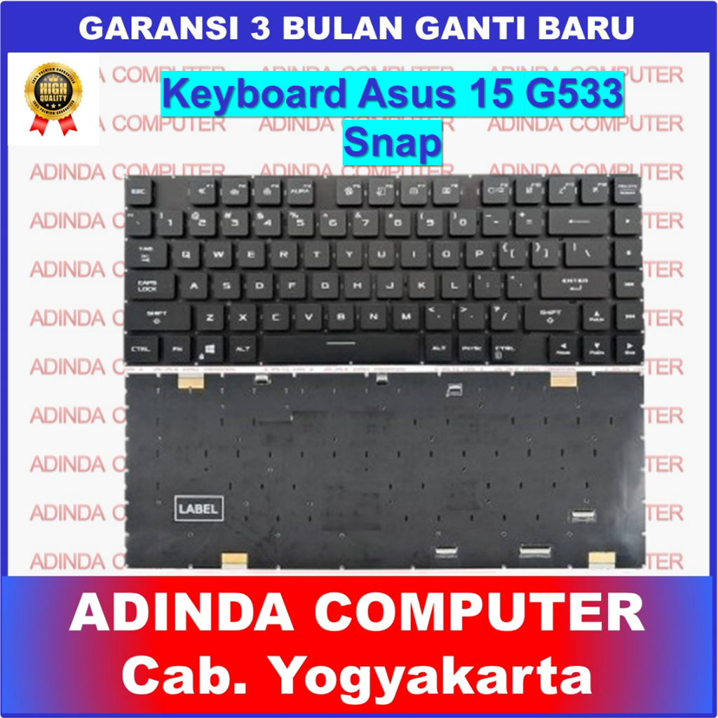 Keyboard Laptop Asus ROG Strix Scar 15 G533 G533Q G533Z G533QM G533QR G533QS