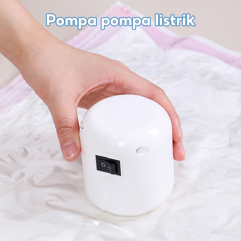 POMPA VACUM KANTONG PAKAIAN POMPA ANGIN LISTRIK/POMPA ELECTRIC ANGIN LISTRIK
