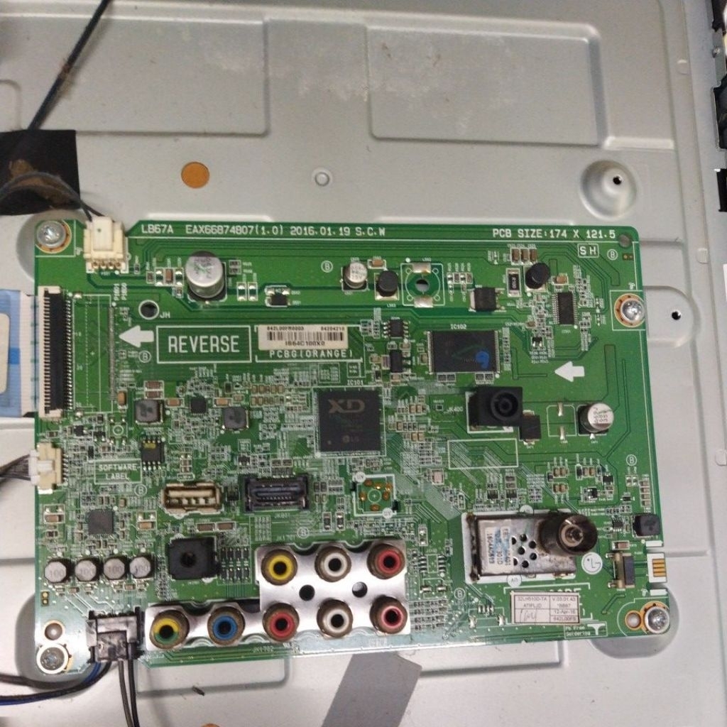 mainboard TV LED LG 32lh510d