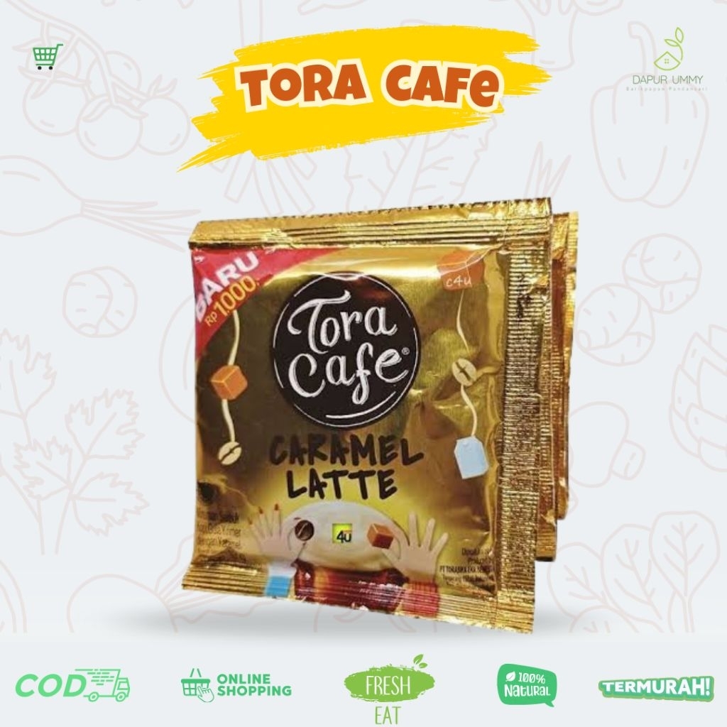 

TORACAFE • Caramel Latte 19gr • 10 sachet