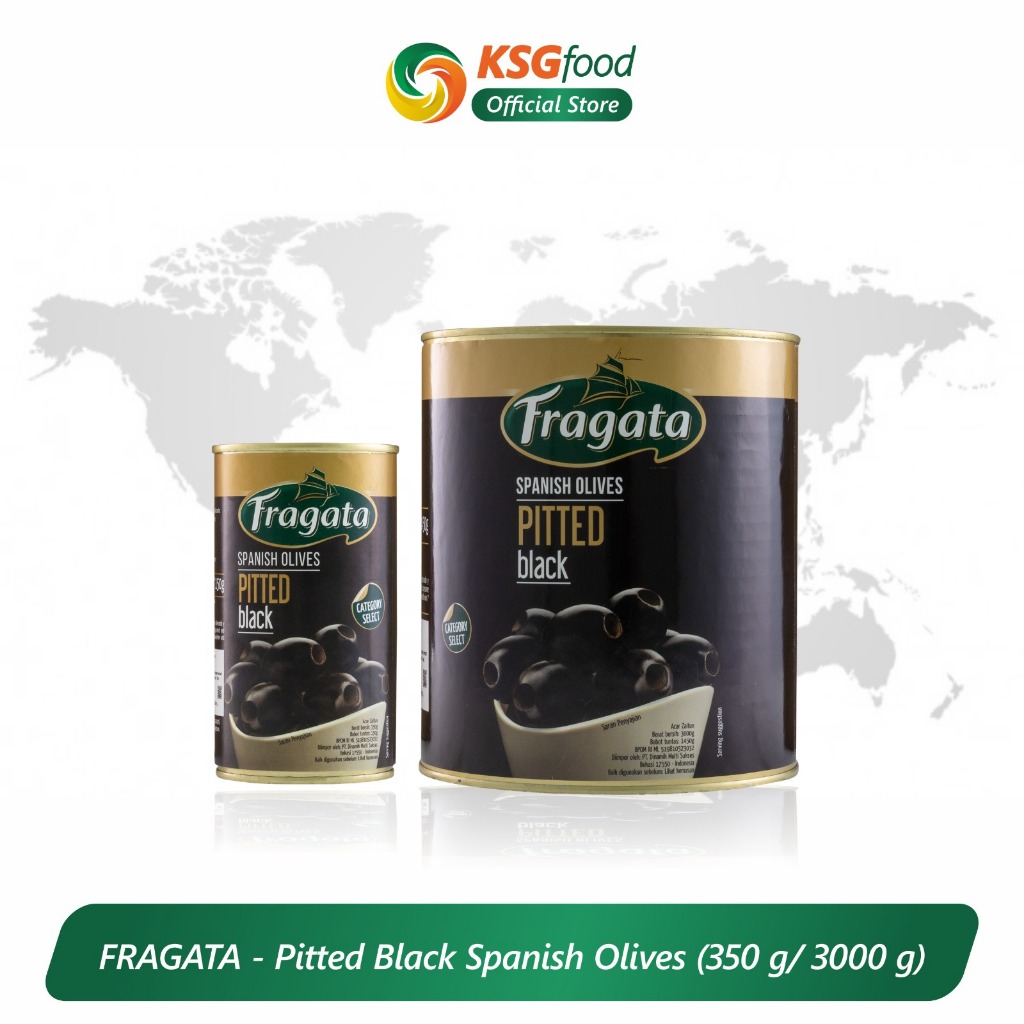 

FRAGATA PITTED BLACK SPANISH OLIVE 350GR