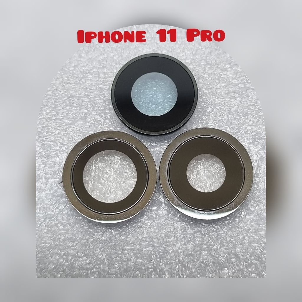 Kaca Kamera Fullset Iphone 11 Pro (Original Produk)
