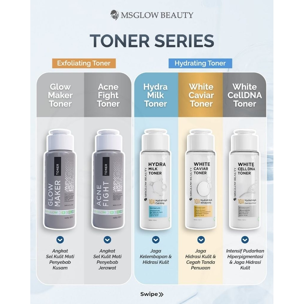 toner series from ms glow