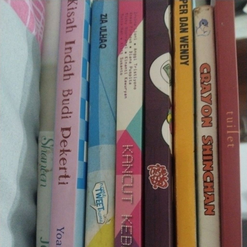 

Preloved novel horror, Goosebumps, komik