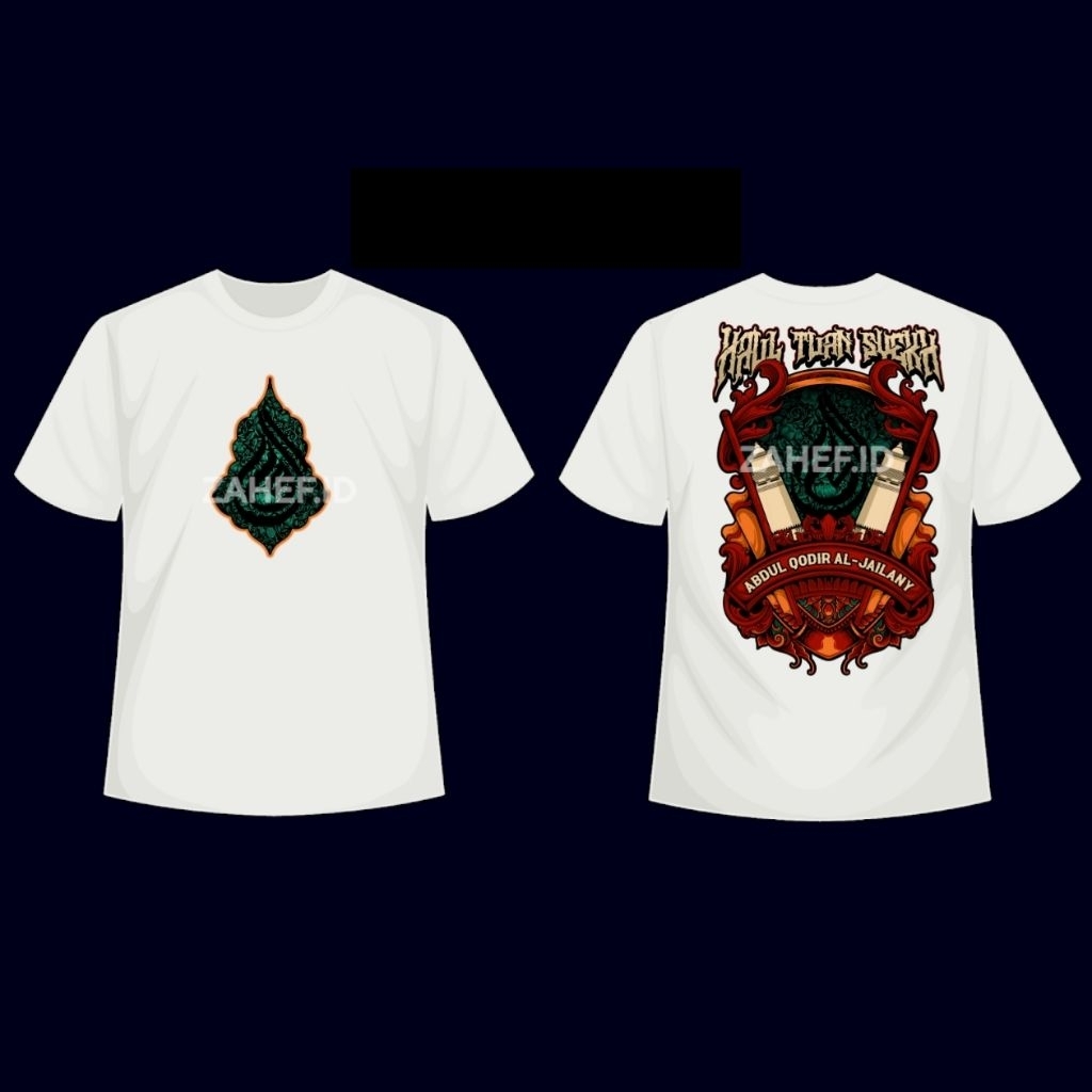 Kaos haul tuan syekh abdul qodir jalilani