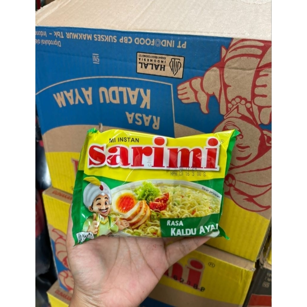 Mie instant Sarimi kaldu ayam 1Dus isi 40Pcs kuah