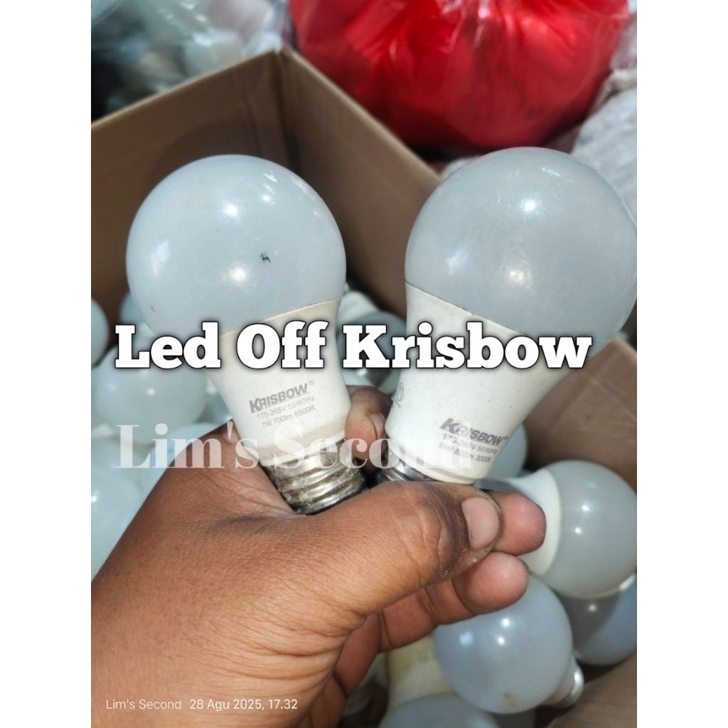 Led Off KRISBOW, 7 watt hingga 12 watt