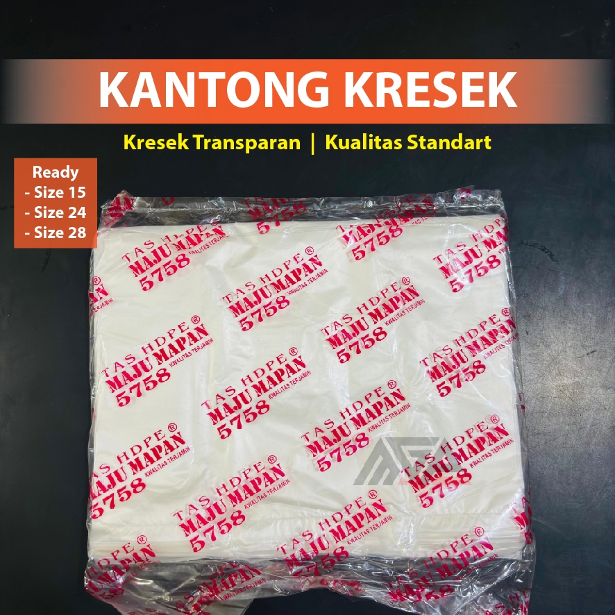 Kantong Kresek Bening Transparan | Kresek HDPE | Kresek mini | Kresek tanggung | Kresek Besar Jumbo