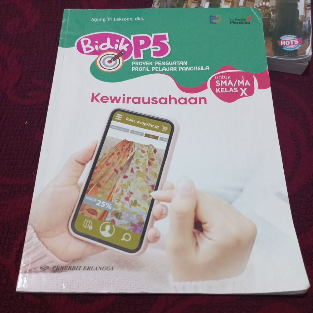 Buku P5 SMA kls 10 erlangga