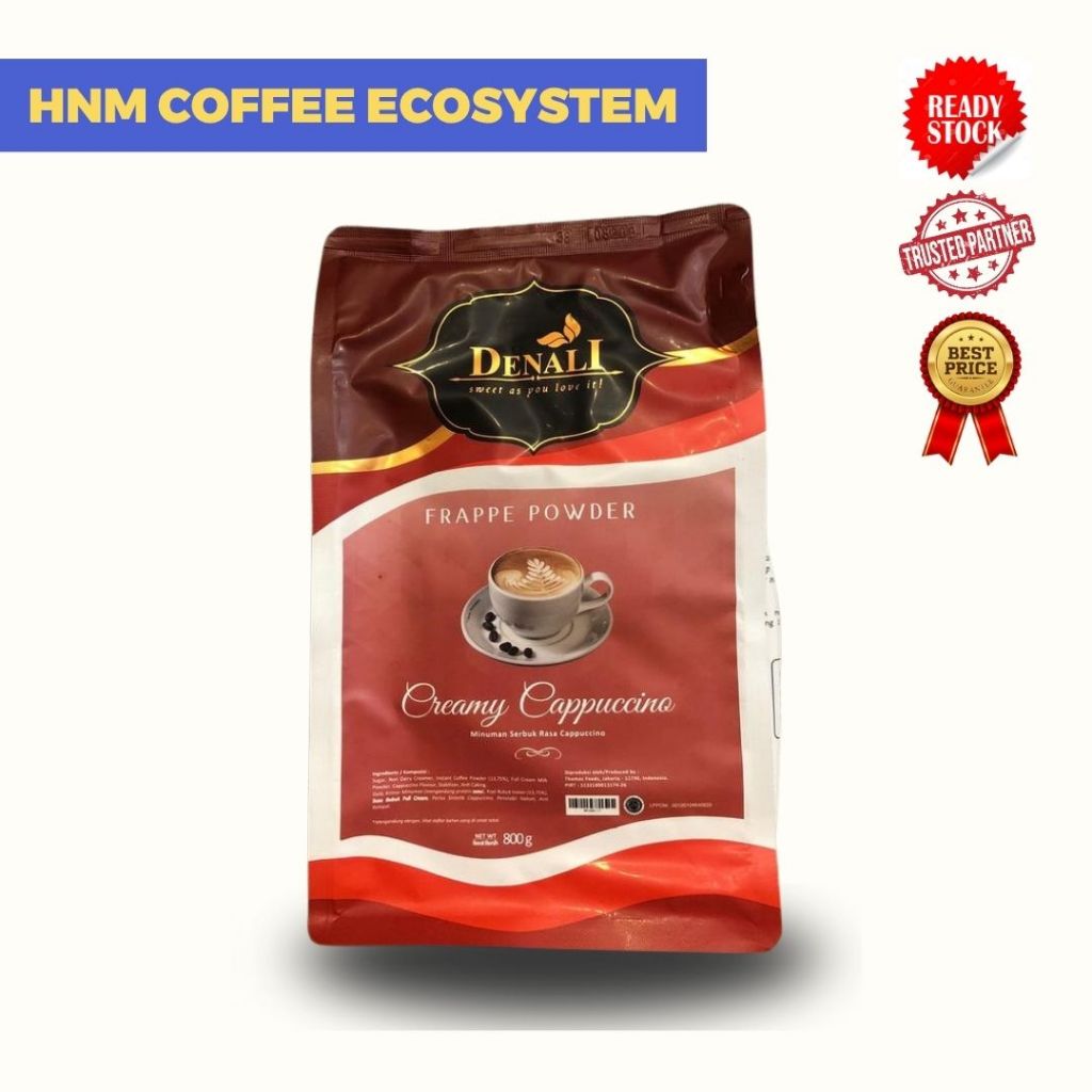 

Creamy Cappucino Denali Powder 800gr