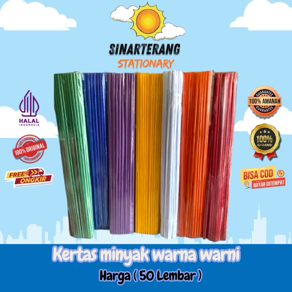 

Kertas wajik/kertas minyak ( 50 lembar )