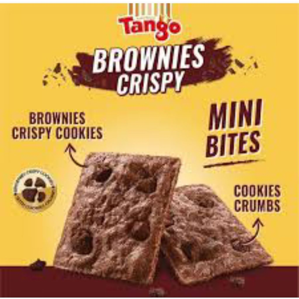 

Jajanan 2.000 Tango Brownies Crispy [1 Dus isi 4 Renceng 40 bungkus]