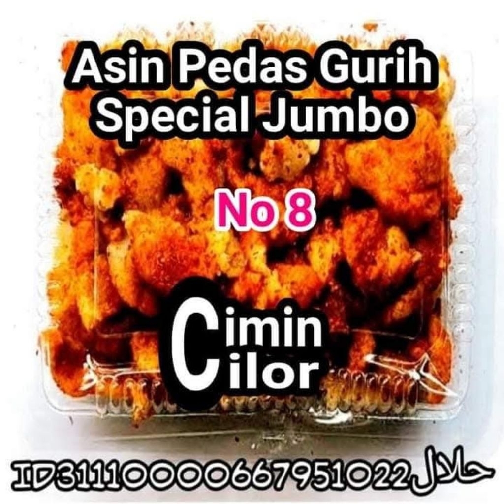 

CIMIN TIGASARI ASIN PEDAS GURIH.
