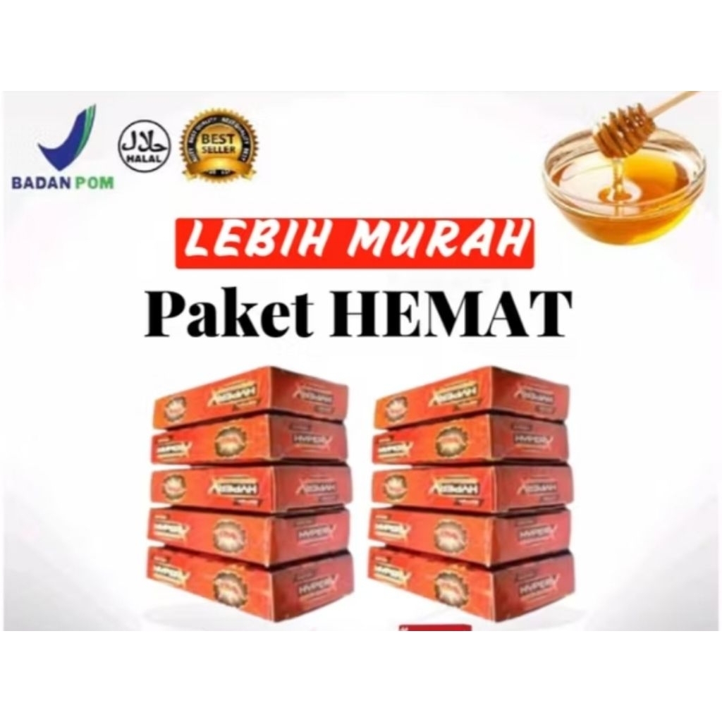 

hyper x garansi ori ginal 100% 1 pak isi 2 kapsul