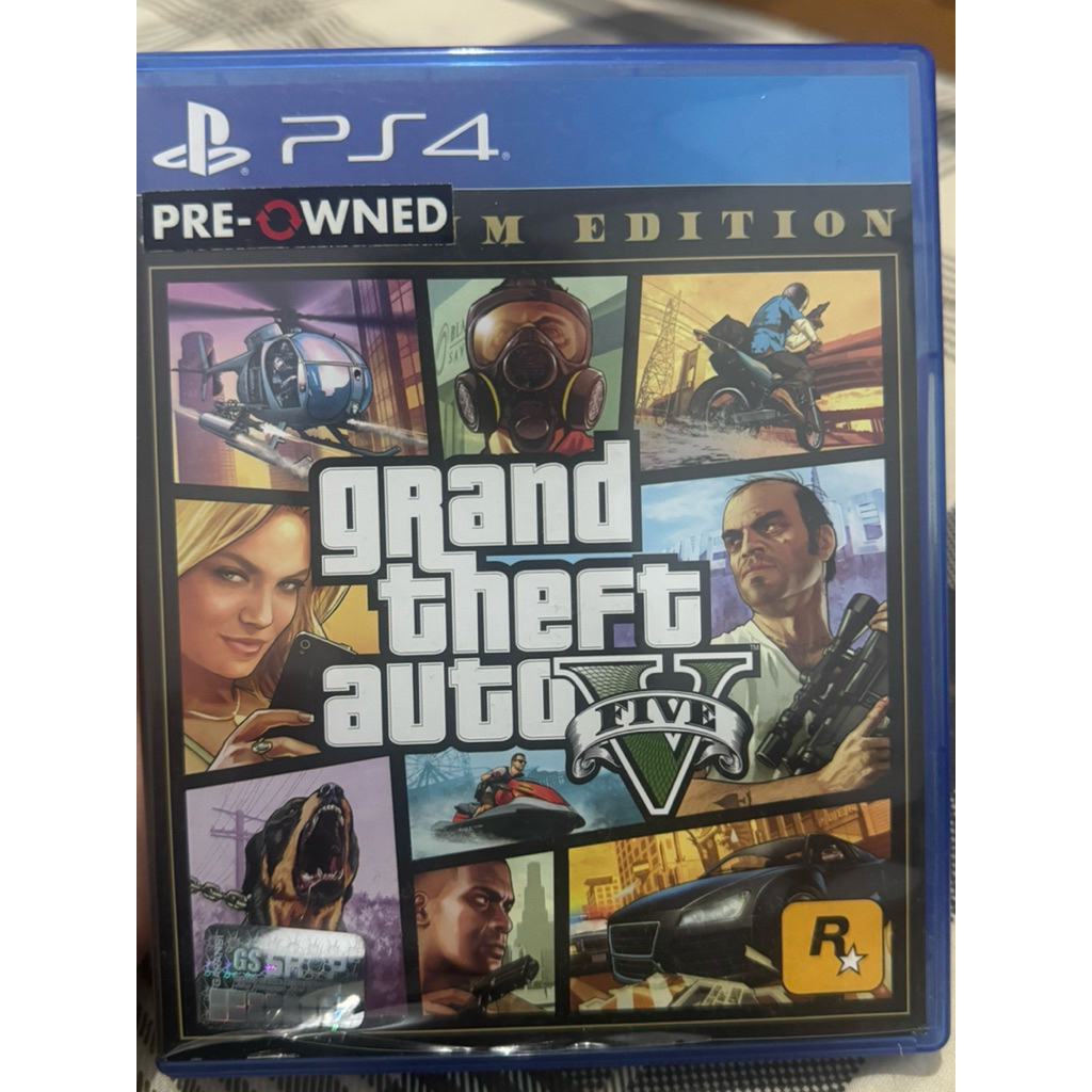 KASET BD PS4 GTA V REG 3