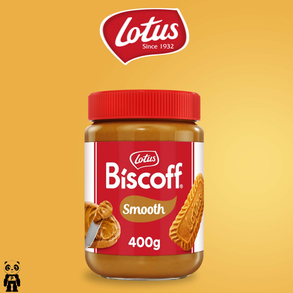 

otus Biscoff Smooth Spread Olesan Selai Roti Rasa Biskuit 400g