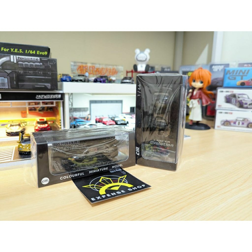 CM Model Mitsubishi Lancer Evolution IX Black IX28
