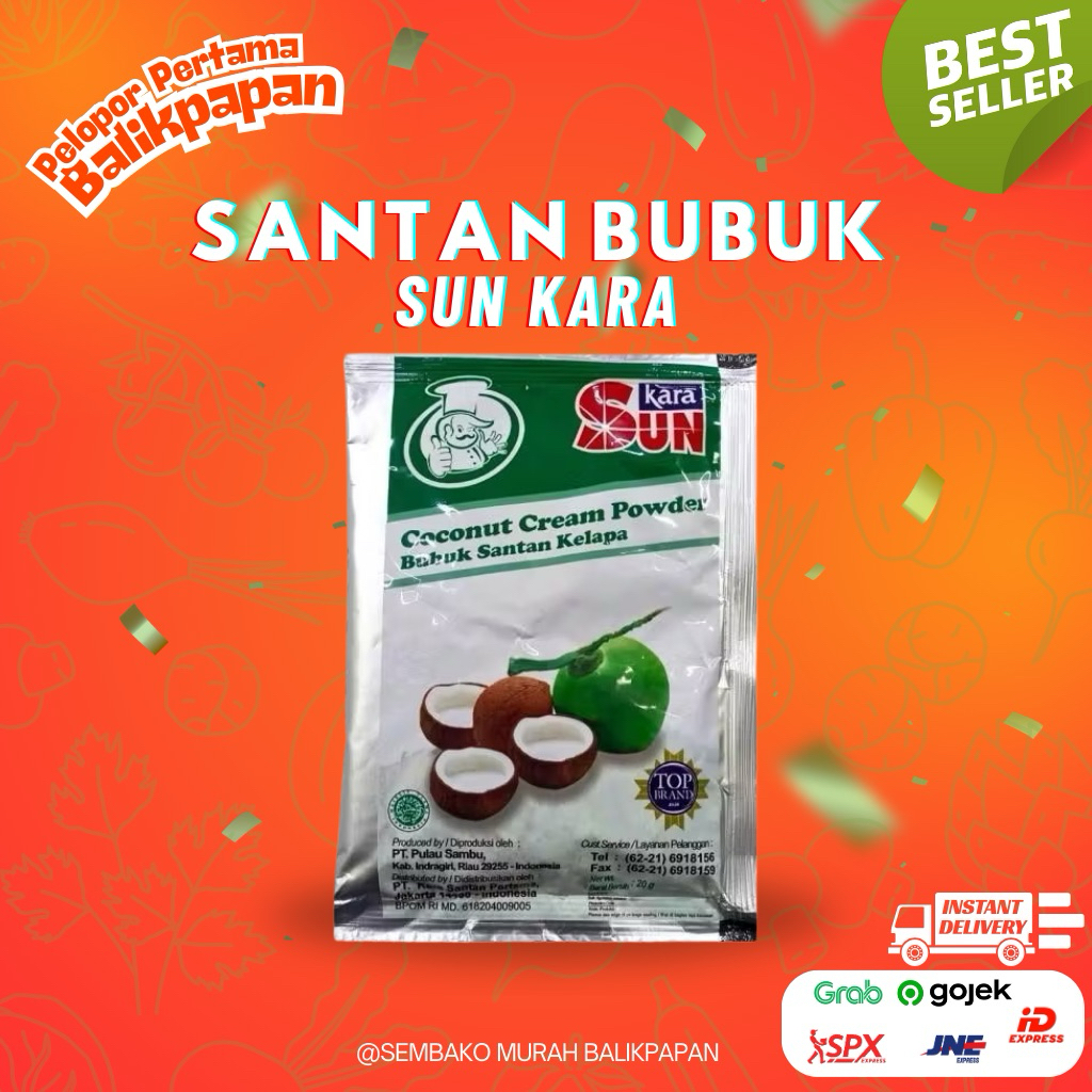 

Santan Sun Kara Bubuk Saset 20gram