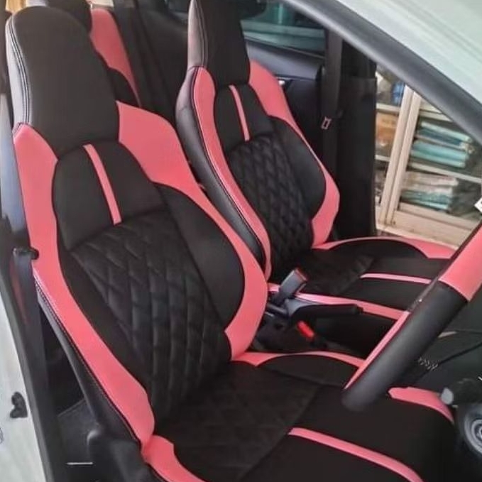 Sarung jok mobil honda brio satya 2023 full set 2 baris