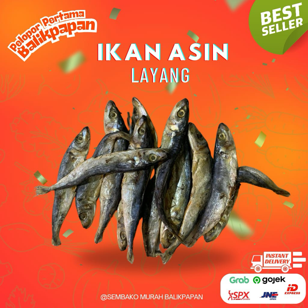 

ikan layang asin kering 250 gr