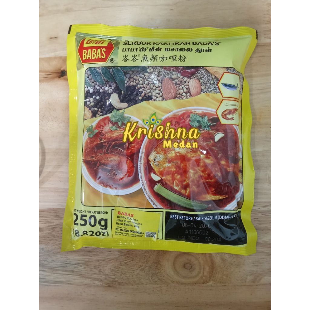 

Babas Kari Ikan 250gr