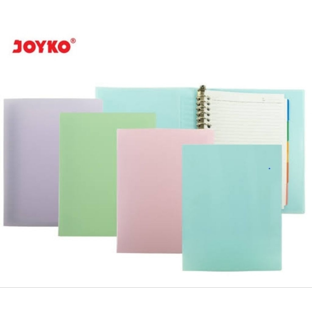 

Binder Note Joyko A5 - MHPTSM - 517 - Warna Pastel