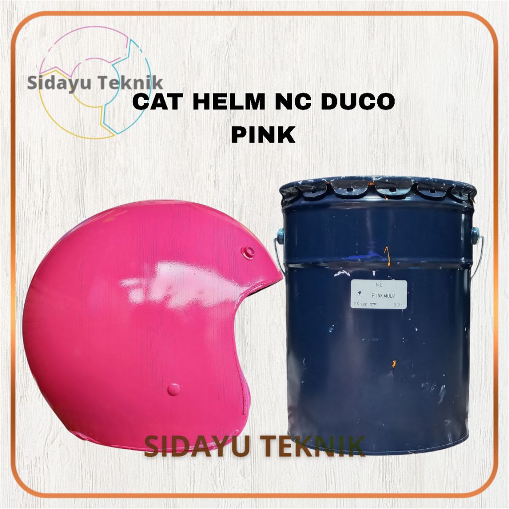 Cat Helm NC Duco Jepang Pink
