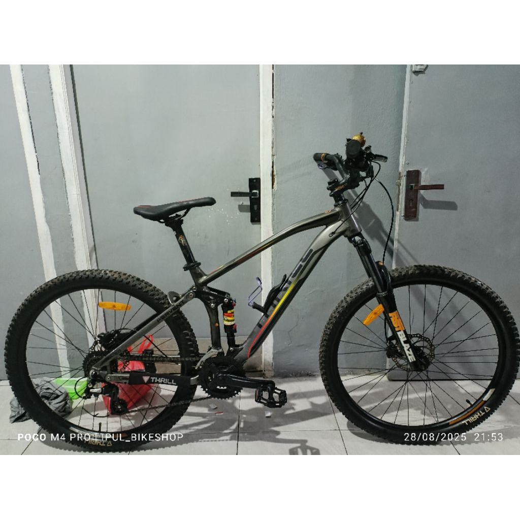 sepeda thrill fervent 3.0 alloy ukuran 27.5