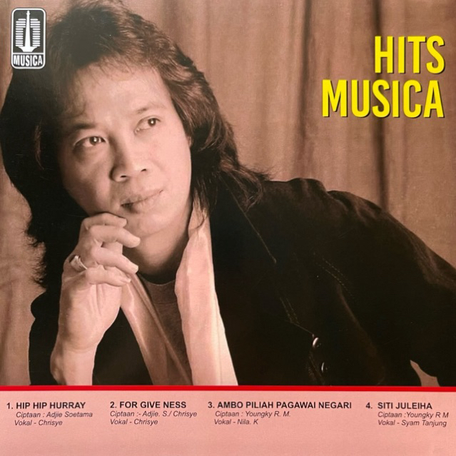 Piringan hitam vinyl - Hits Musica (Chrisye, Jamal Mirdad)