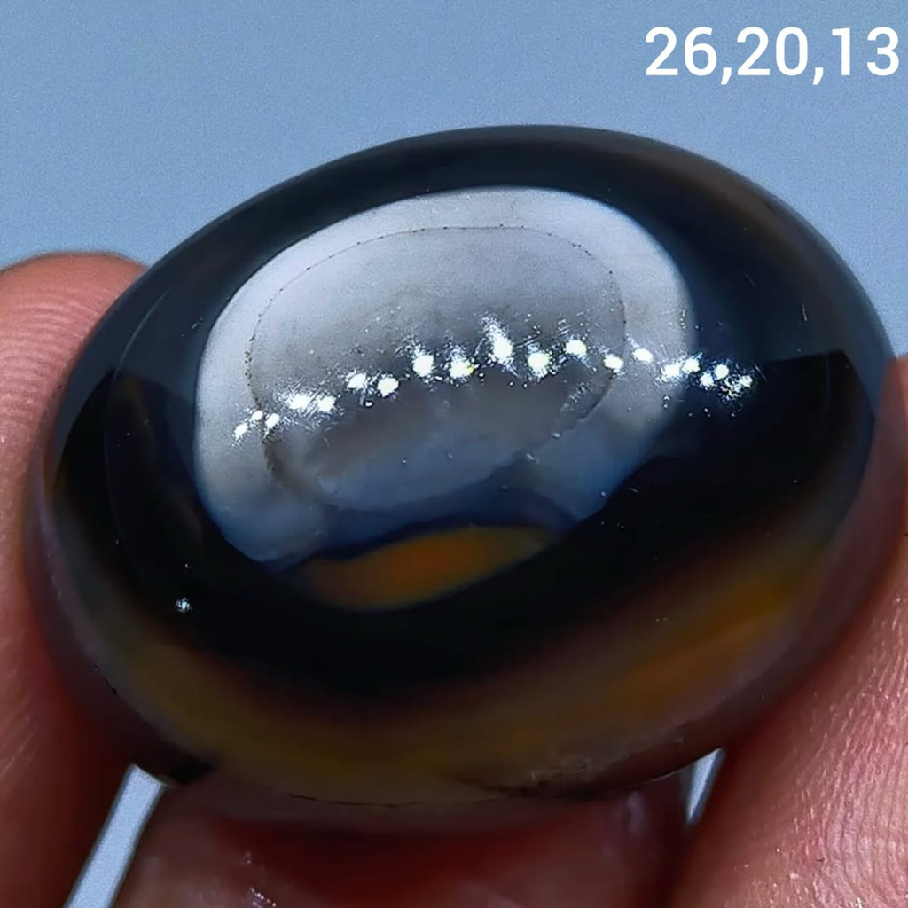 batu akik asli karangnunggal mata dewa antik top hq natural (asli alam)