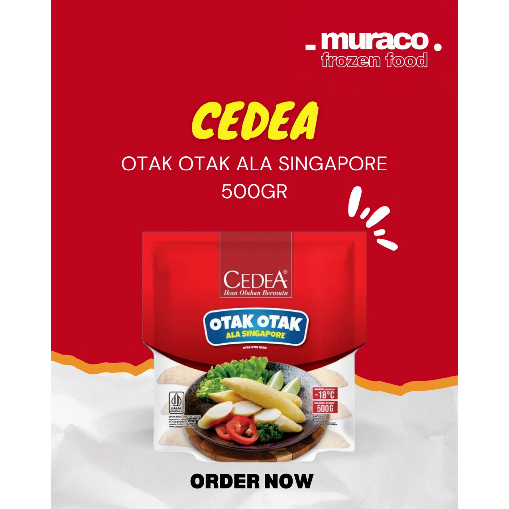 

Cedea Otak-Otak Singapore 500gr