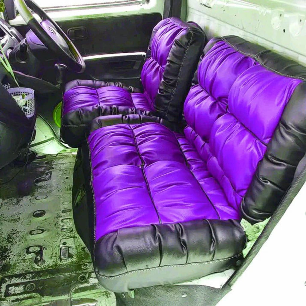Sarung jok anti air model full sofa untuk mobil pickup (Mega Carry apv)