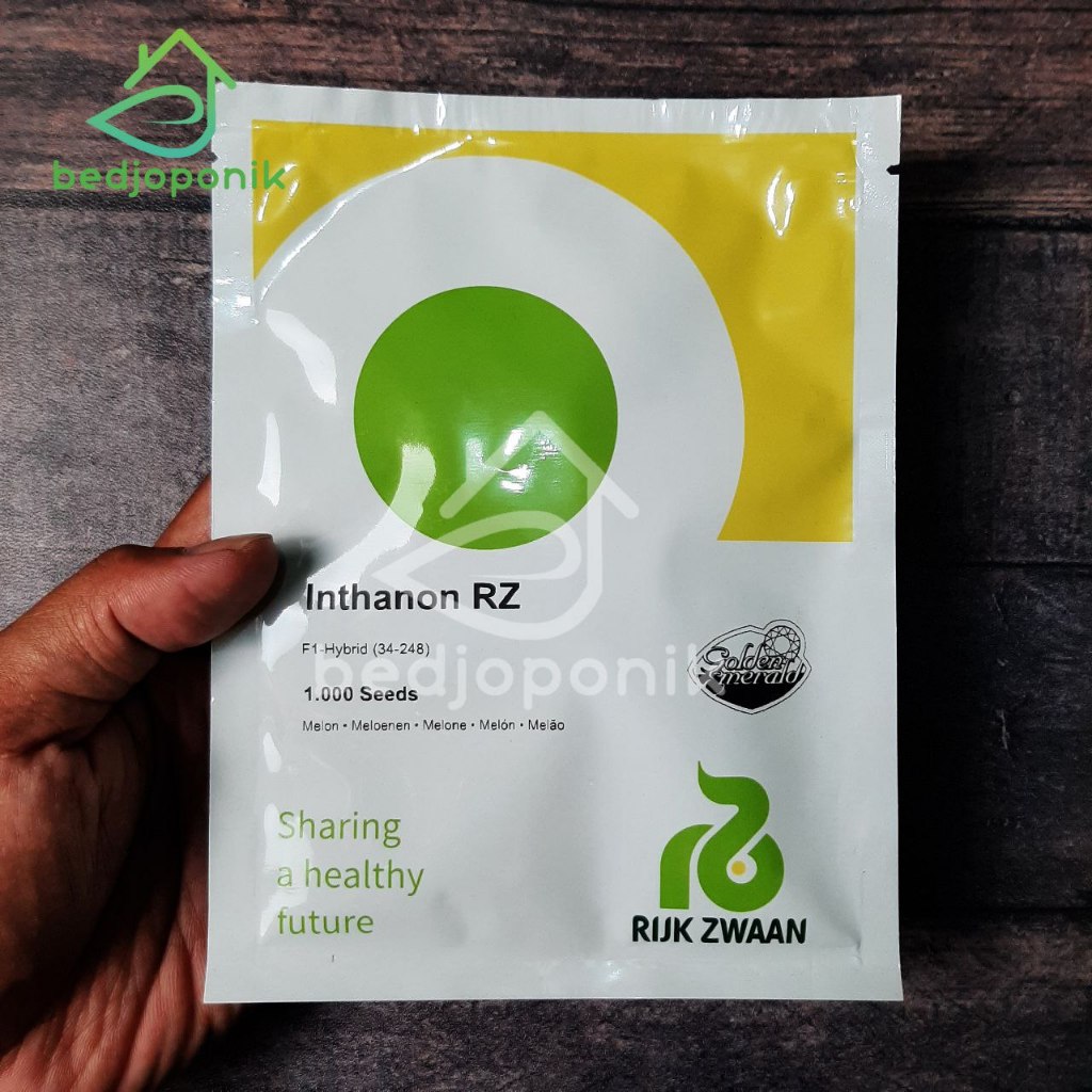 Benih Melon INTHANON RZ F1 1000 Seeds - Original Pack - Kemasan Original Benih Melon RZ