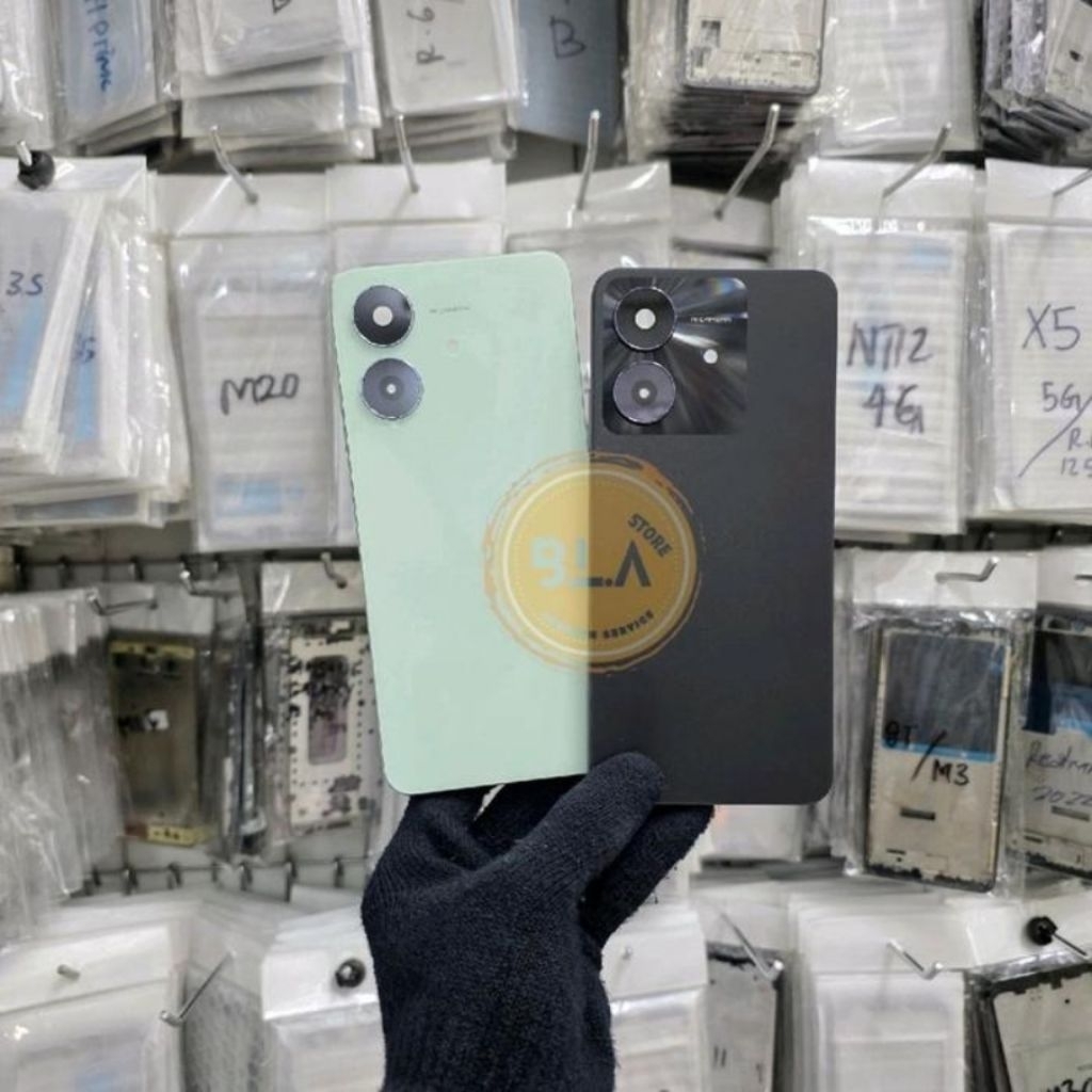 Bezel Tutup Mesin Tulang Tengah Bazel Casing Pinggir Realme Note 60 / Note 60x