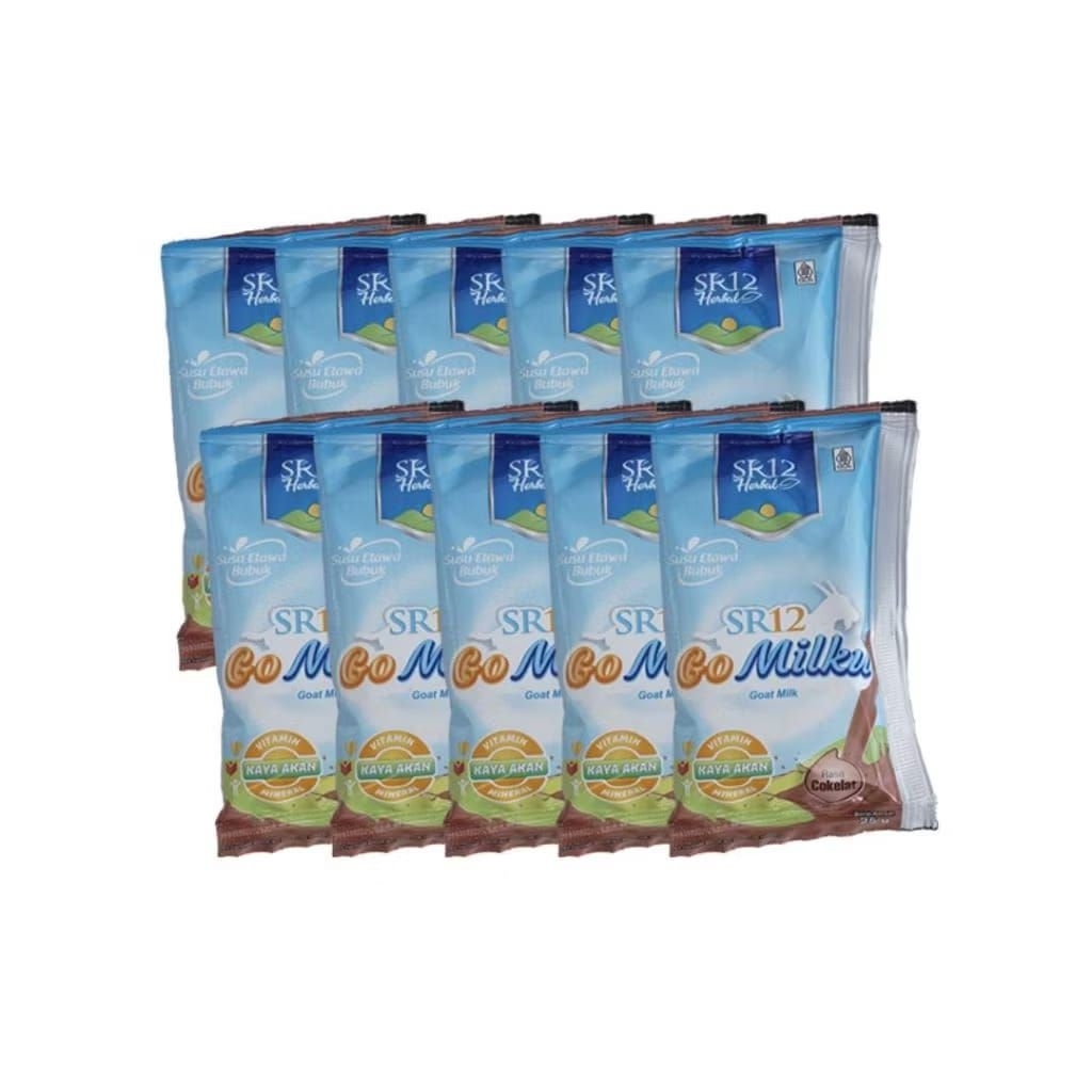 

GO MILKU SACHET COKLAT 10 PCS SR12 SUSU KAMBING ETAWA