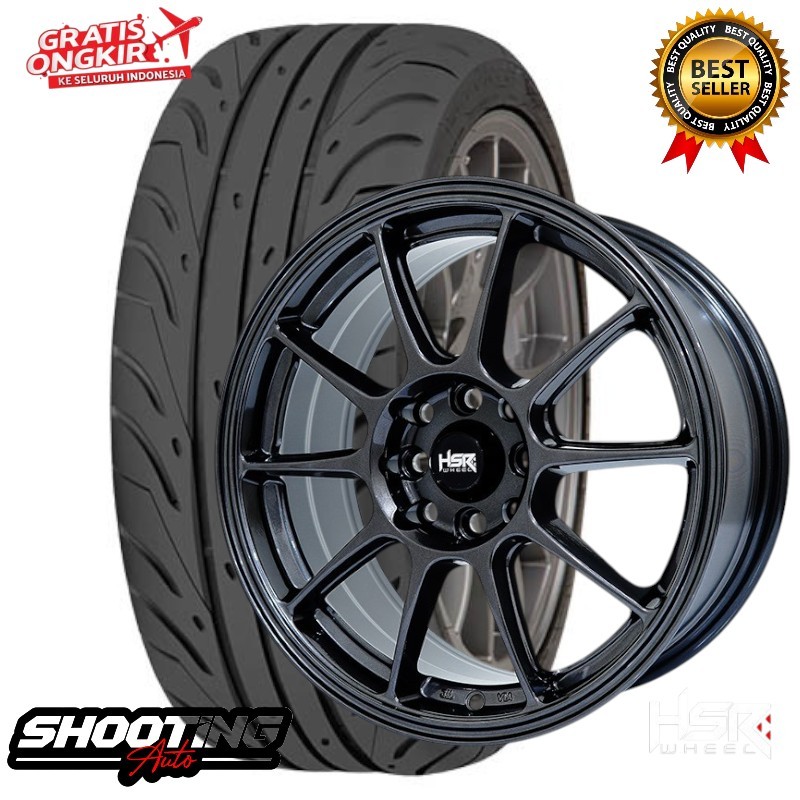 Paket murah velg plus ban hsr zico ring 16 rata bodi mobil jazz avanza xenia agya ayla calya mobilio