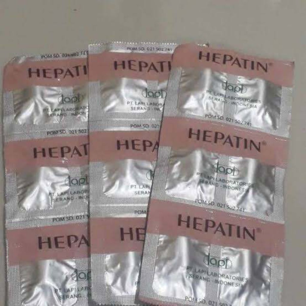 hepatin /strip isi 6 tablet