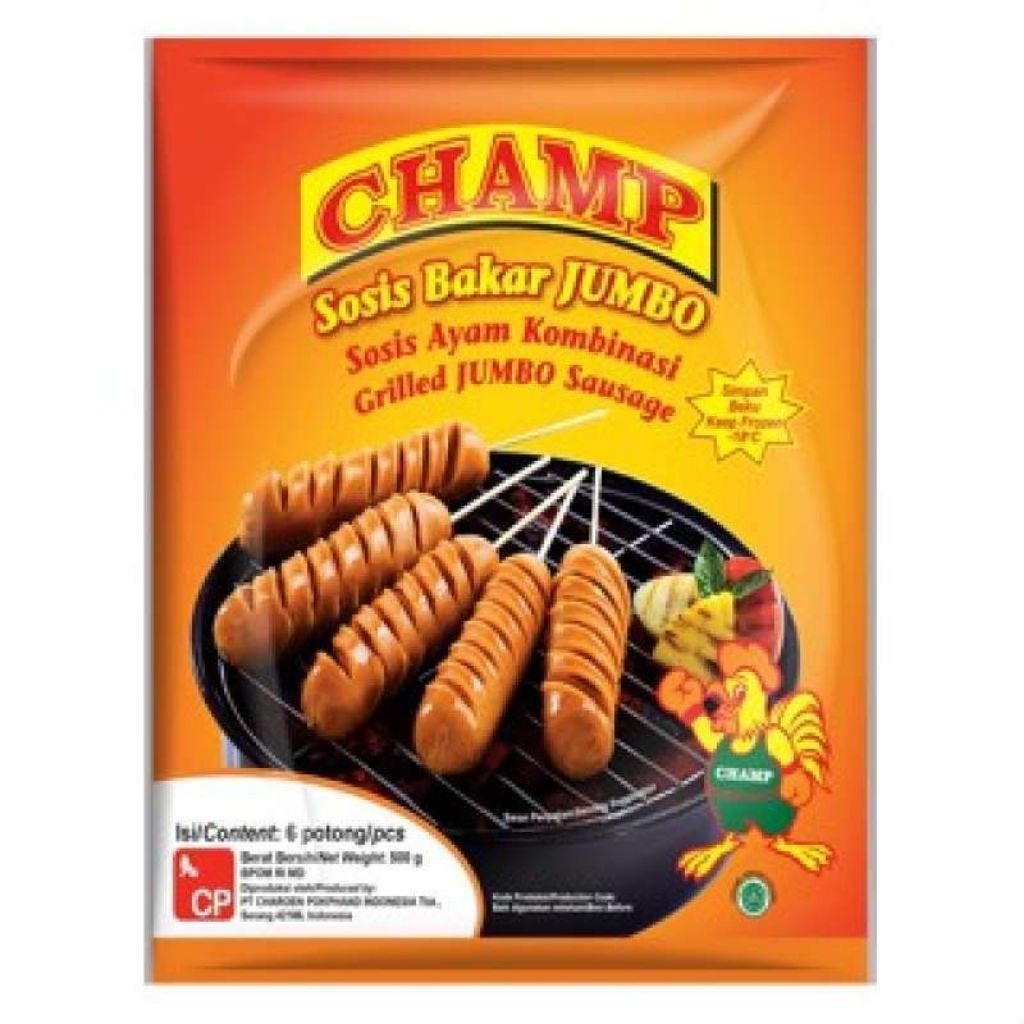 

Champ Sosis Bakar Jumbo