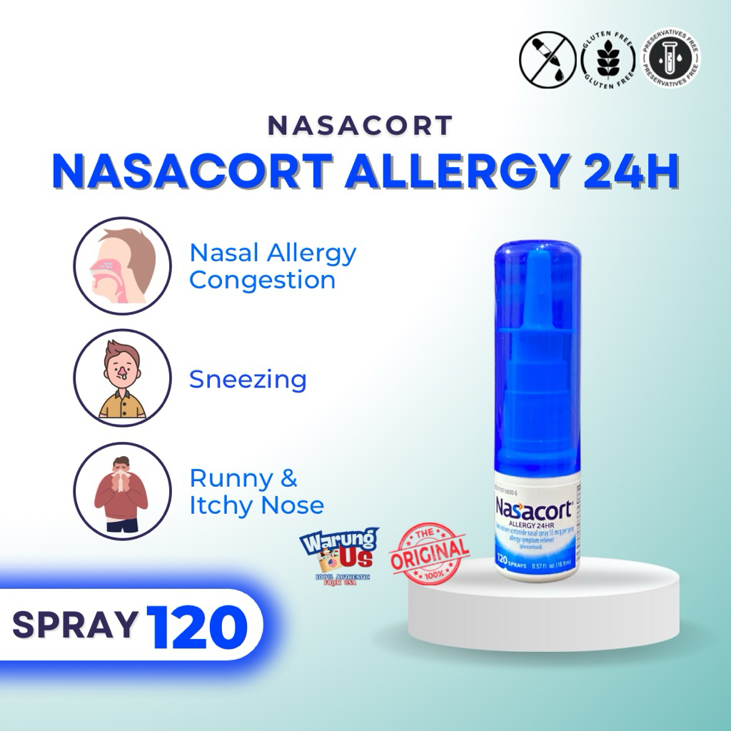 Obat Semprot Hidung Nasacort Allergy (Ori USA)