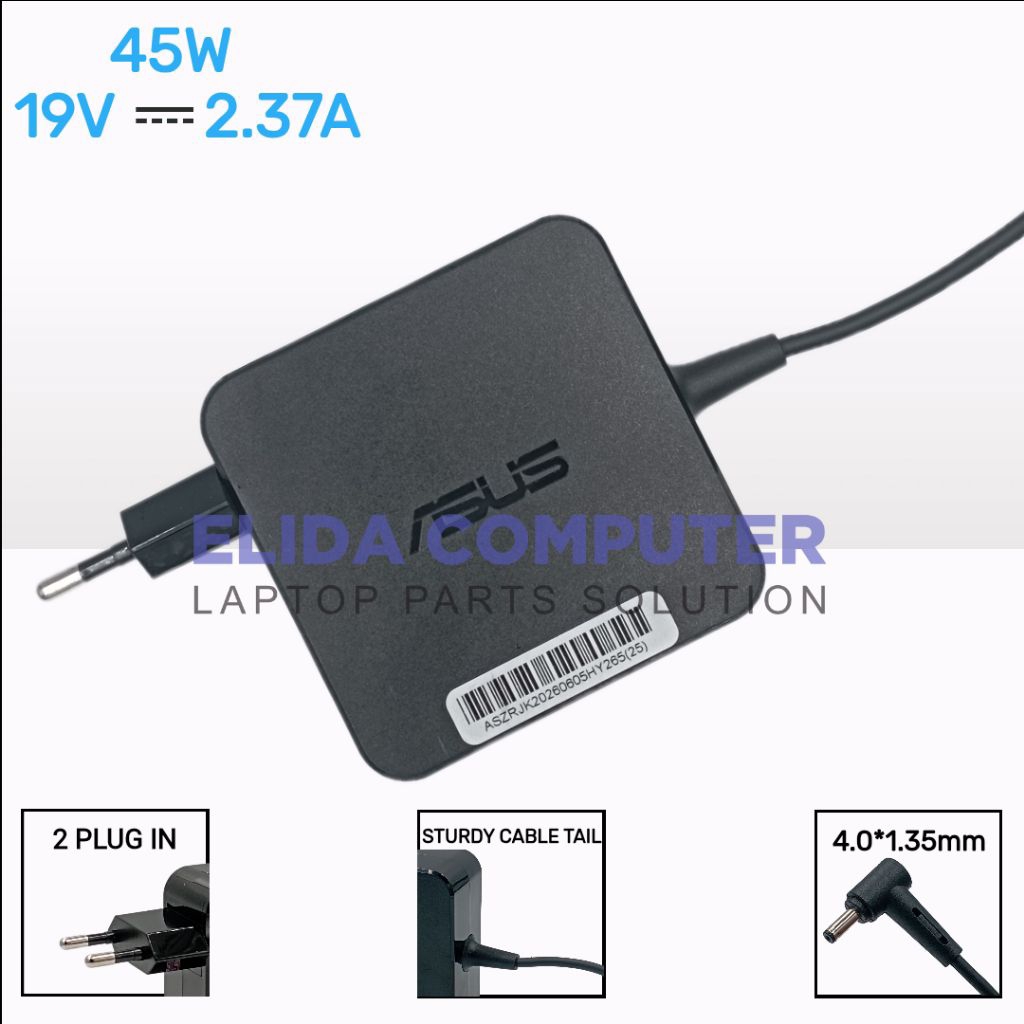 Adaptor Charger Asus Vivobook S14 K413 K413F K413FA K413FQ MJ401 19v 2.37a