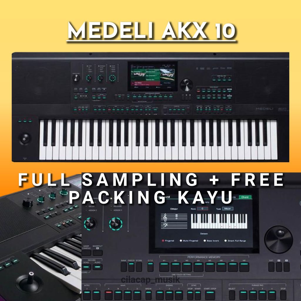 KEYBOARD MEDELI AKX10 ORGAN TUNGGAL MEDELI KEYBOARD AKX10