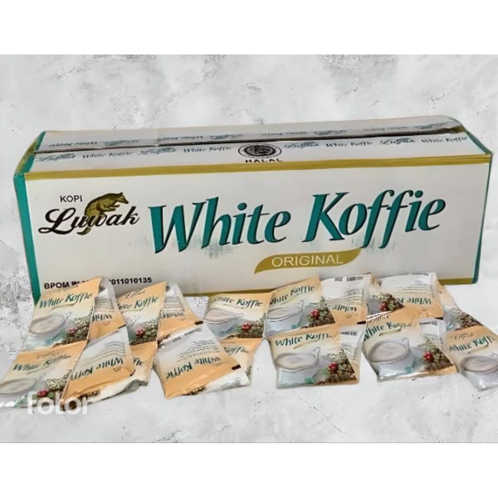

Luwak White Koffie 1 dus 12 Rtg 120 sachet