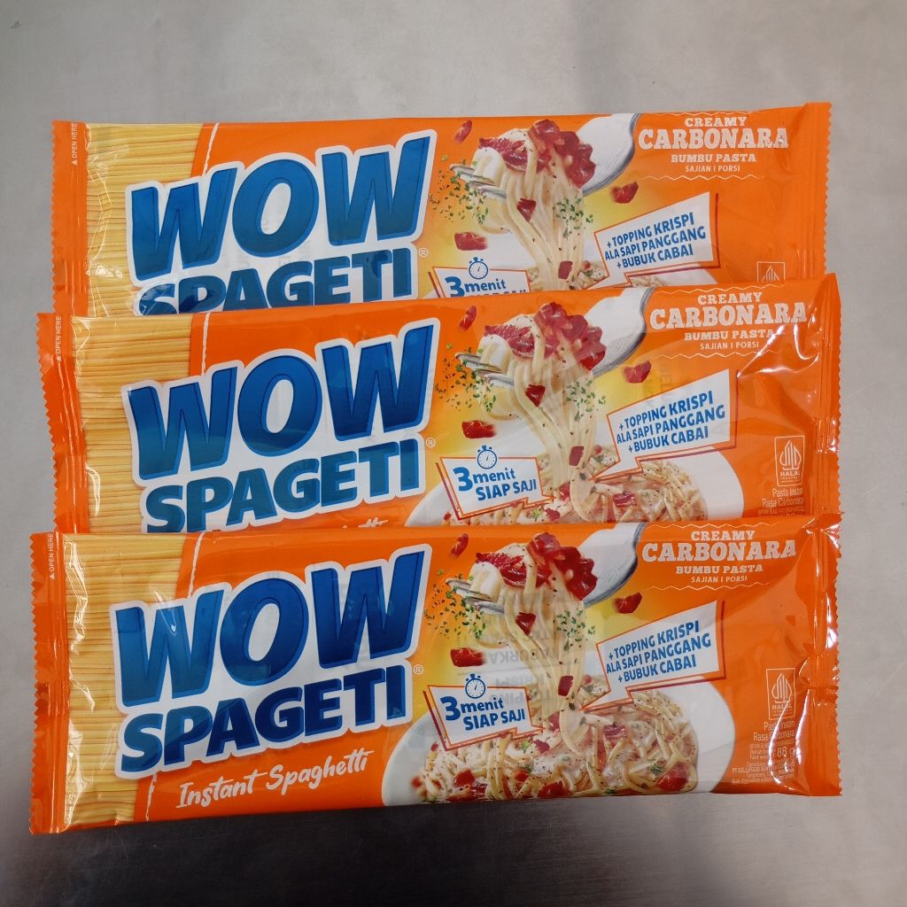 

WOW Spageti Creamy Carbonara 88g