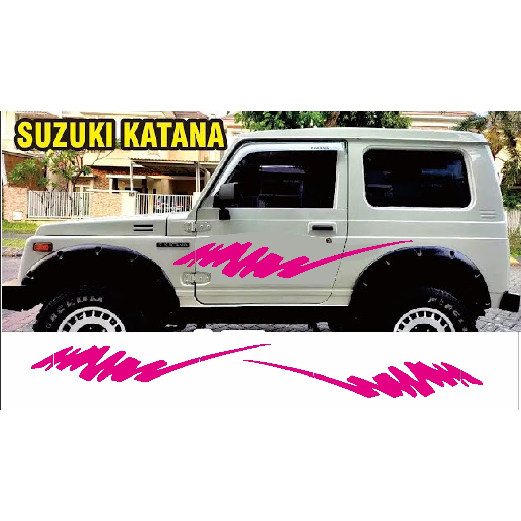 STIKER JIMNY KATANA TURBO CUTTING 1SET