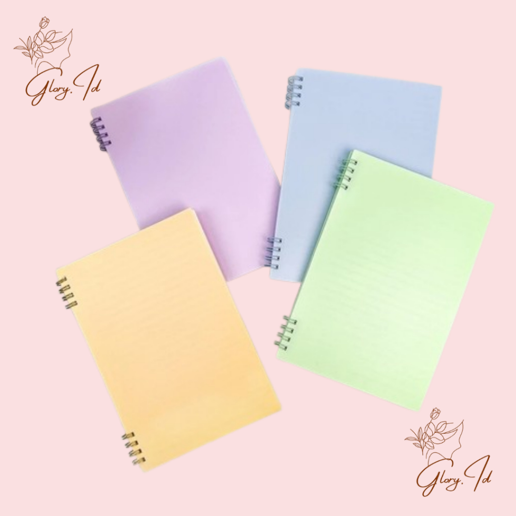 

GLORY.ID | Notebook A5 Penutup Tahan Air Buku Diary Aesthetic Buku Catatan Note Sekolah Buku Harian