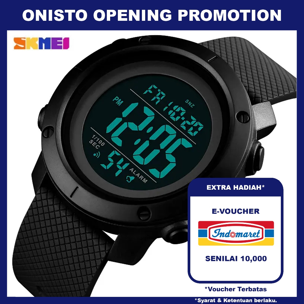 Jam Tangan Pria / SKMEI DG 1426 ABS Men / Jam Tangan Digital LED Original / SKMEI Onisto.id
